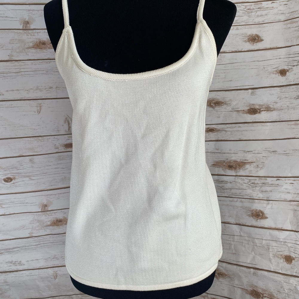 St.John Grffith Gray Knit camisole
